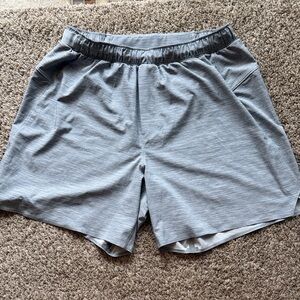 Lululemon Grey Fast and Free Shorts